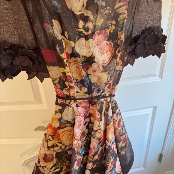 Zimmermann Dark Floral Formal Dress - Picture 5 of 6